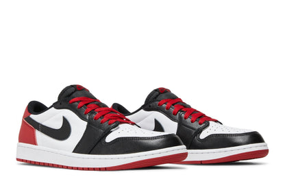Tênis Nike Air Jordan 1 Low OG Black Toe (2023) Vermelho