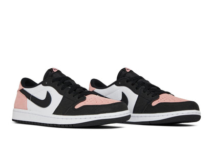 Tênis Nike Air Jordan 1 Low OG Bleached Coral Rosa