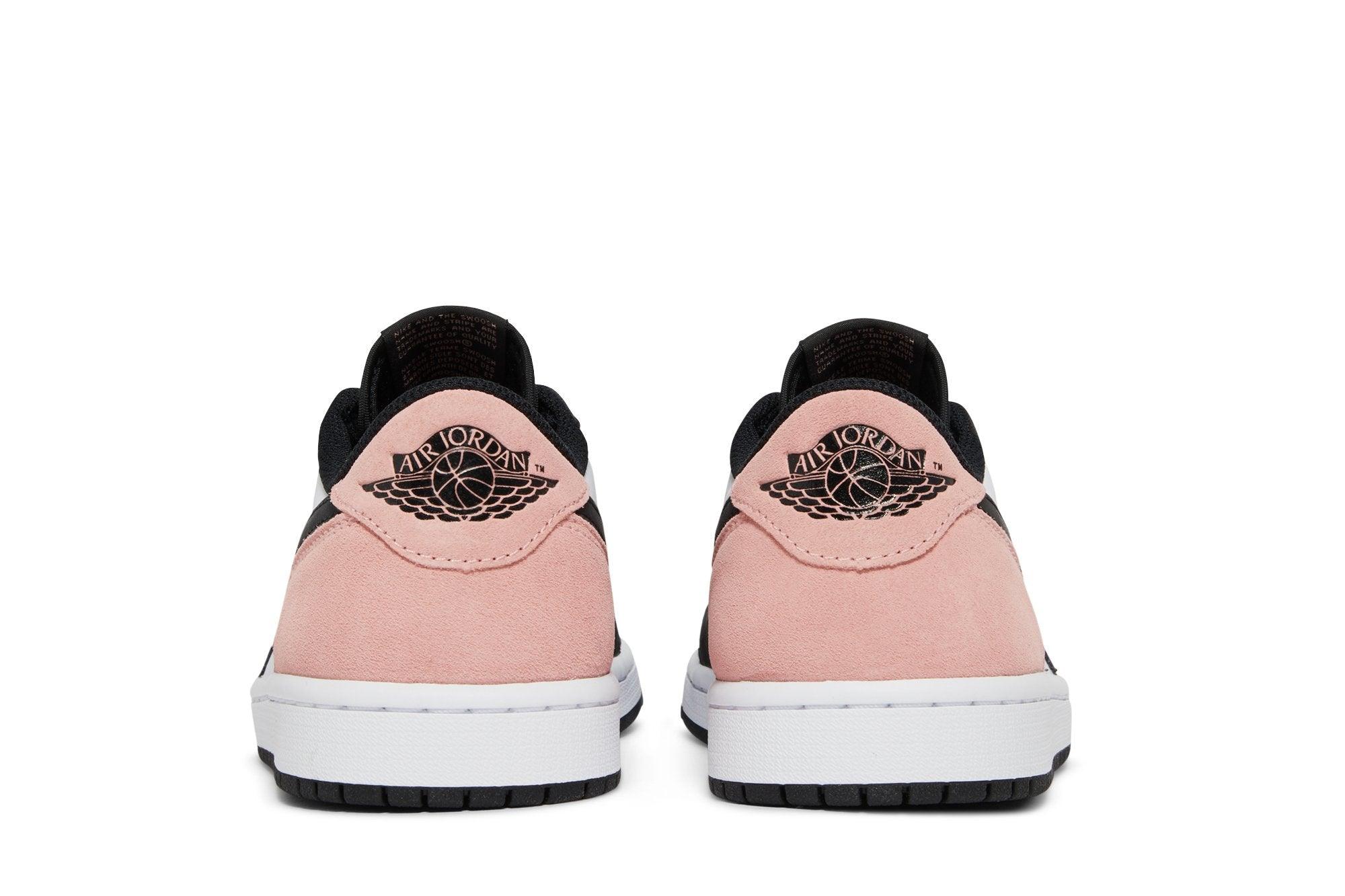 Tênis Nike Air Jordan 1 Low OG Bleached Coral Rosa