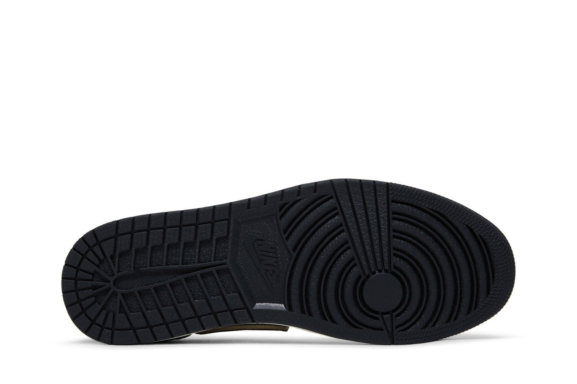 Tênis Nike Air Jordan 1 Low OG EX Black and Smoke Grey Cinza