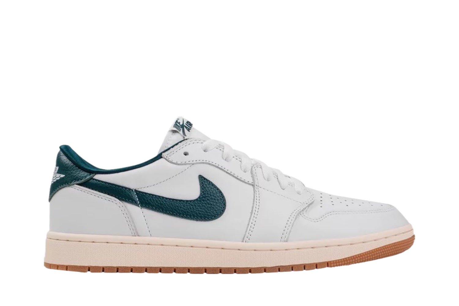 Tênis Nike Air Jordan 1 Low OG Oxidized White Green Branco