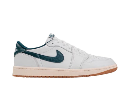 Tênis Nike Air Jordan 1 Low OG Oxidized White Green Branco