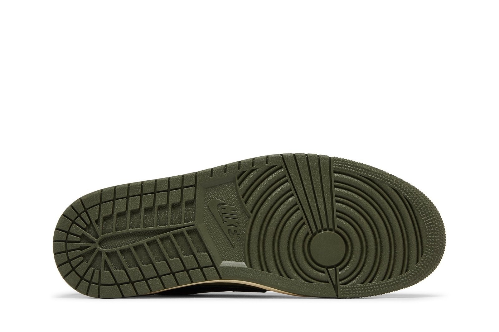 Tênis Nike Air Jordan 1 Low Og Sp x Travis Scott Medium Olive Verde
