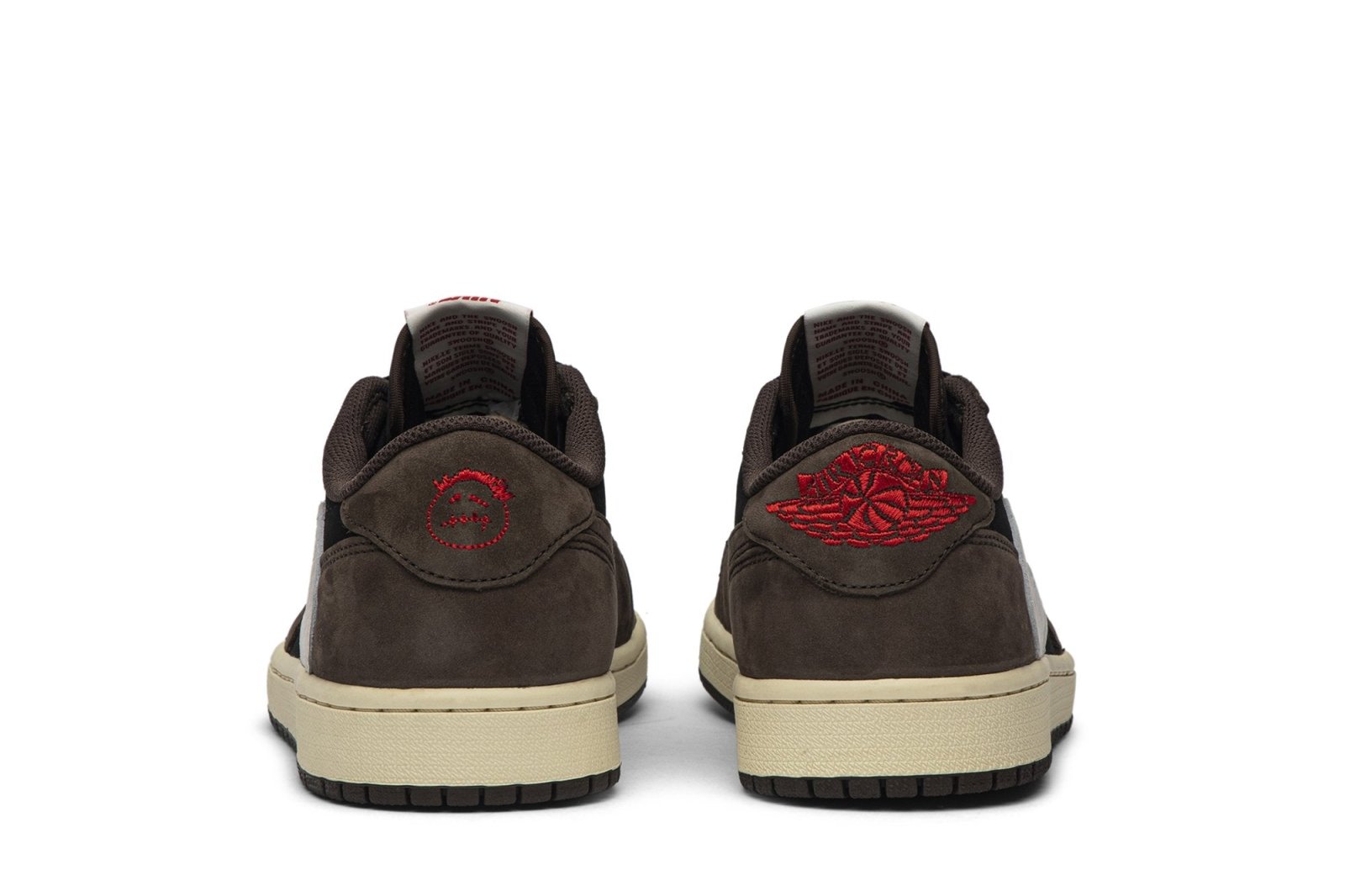 Tênis Nike Air Jordan 1 Low Og Sp x Travis Scott Mocha