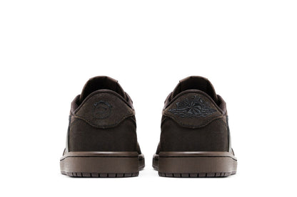 Tênis Nike Air Jordan 1 Low Og Sp x Travis Scott Velvet Brown Marrom