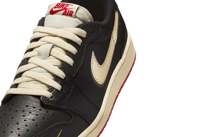 Tênis Nike Air Jordan 1 Low OG x Nigel Sylvester Better With Time Preto