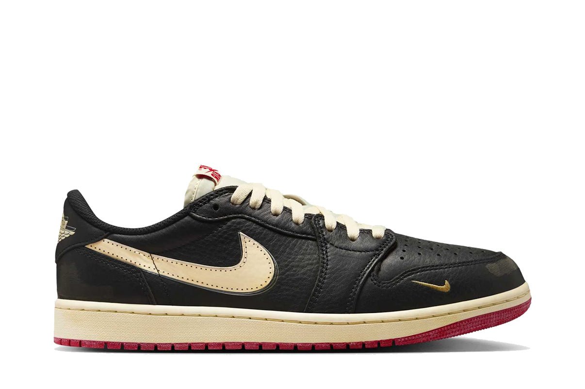 Tênis Nike Air Jordan 1 Low OG x Nigel Sylvester Better With Time Preto