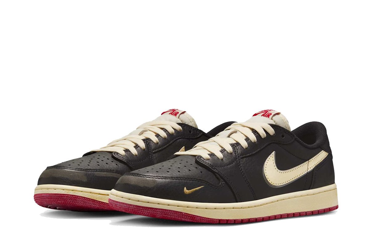 Tênis Nike Air Jordan 1 Low OG x Nigel Sylvester Better With Time Preto