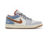 Tênis Nike Air Jordan 1 Low Phantom Denim Cinza