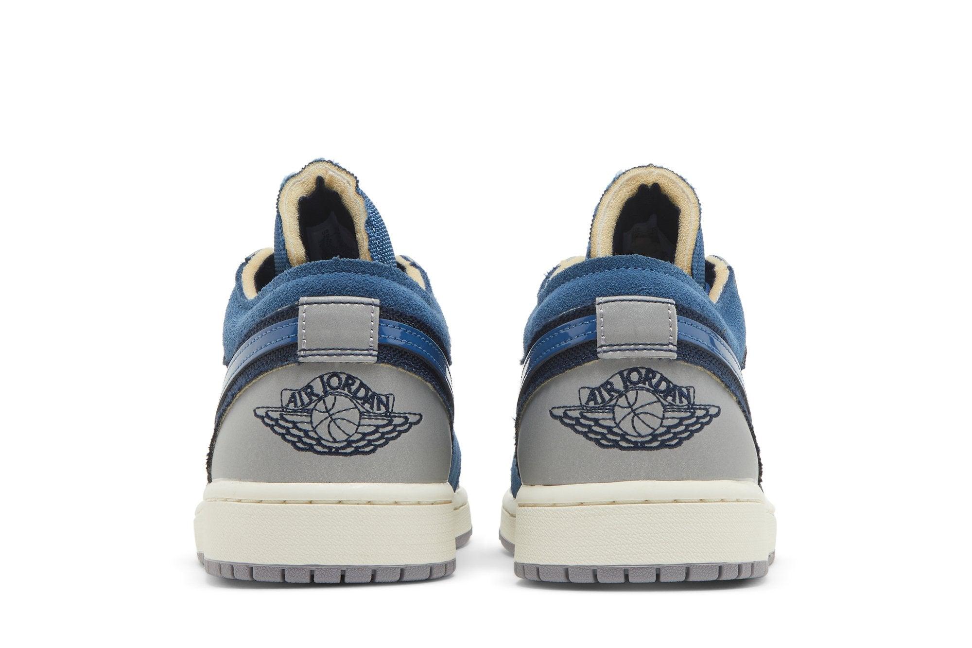 Tênis Nike Air Jordan 1 Low SE Craft Inside Out Obsidian Azul