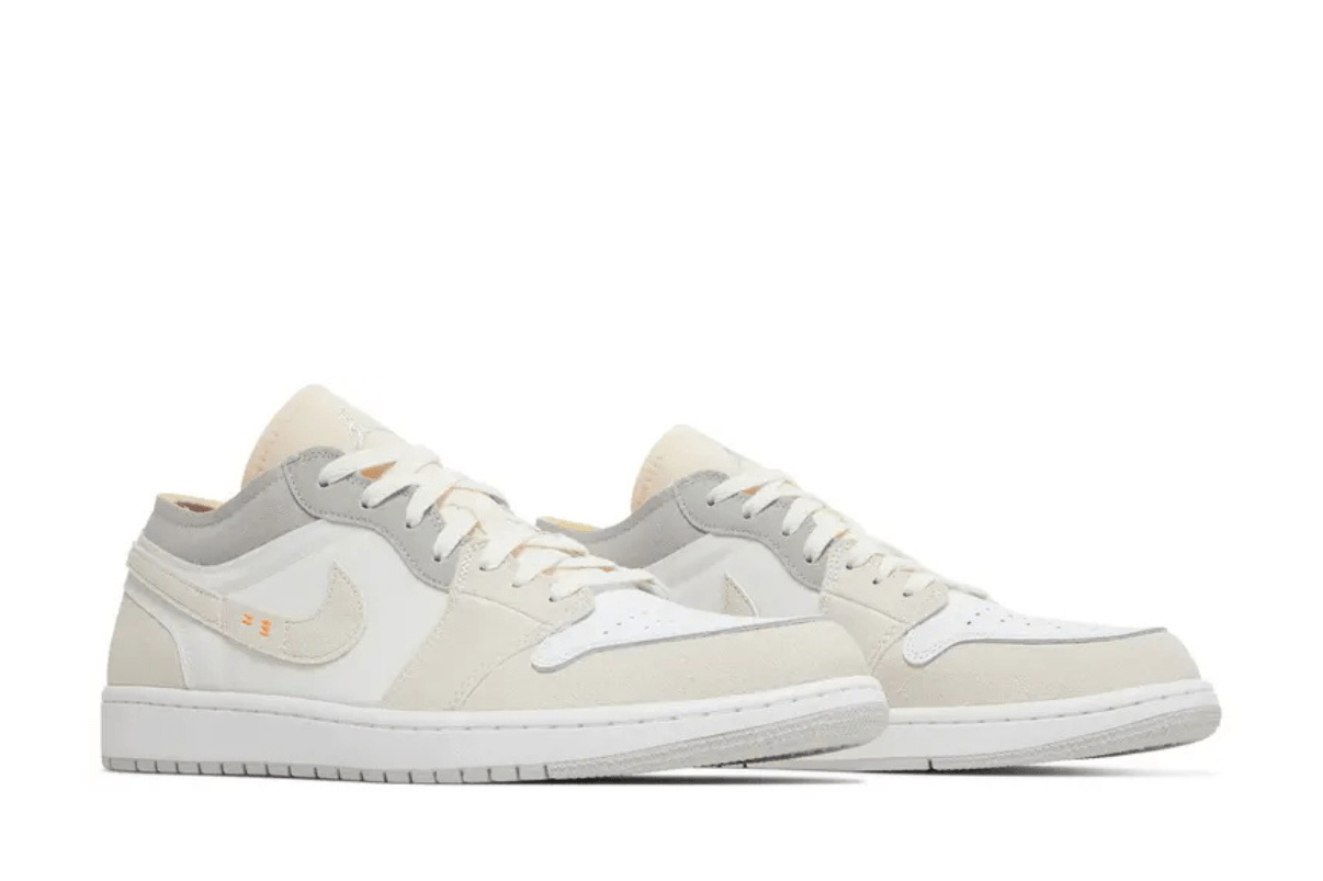 Tênis Nike Air Jordan 1 Low SE Craft Inside Out White Phantom Bege
