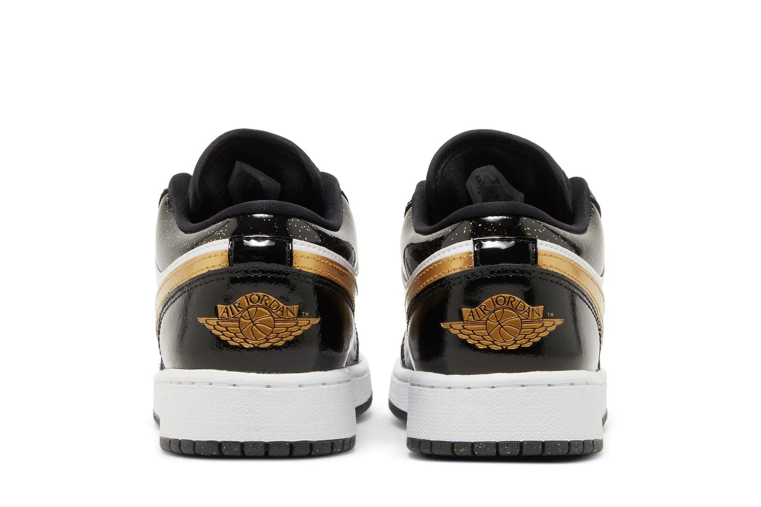 Air Jordan 1 Low SE Gs &quot;Gold Toe&quot; Preto