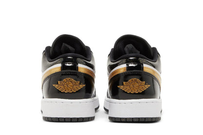 Air Jordan 1 Low SE Gs &quot;Gold Toe&quot; Preto
