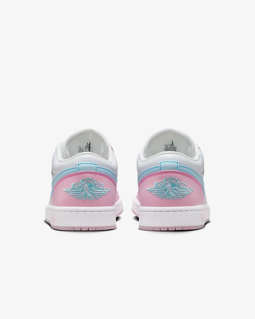 Tênis Nike Air Jordan 1 Low Se Paw Print Pink Foam Rosa