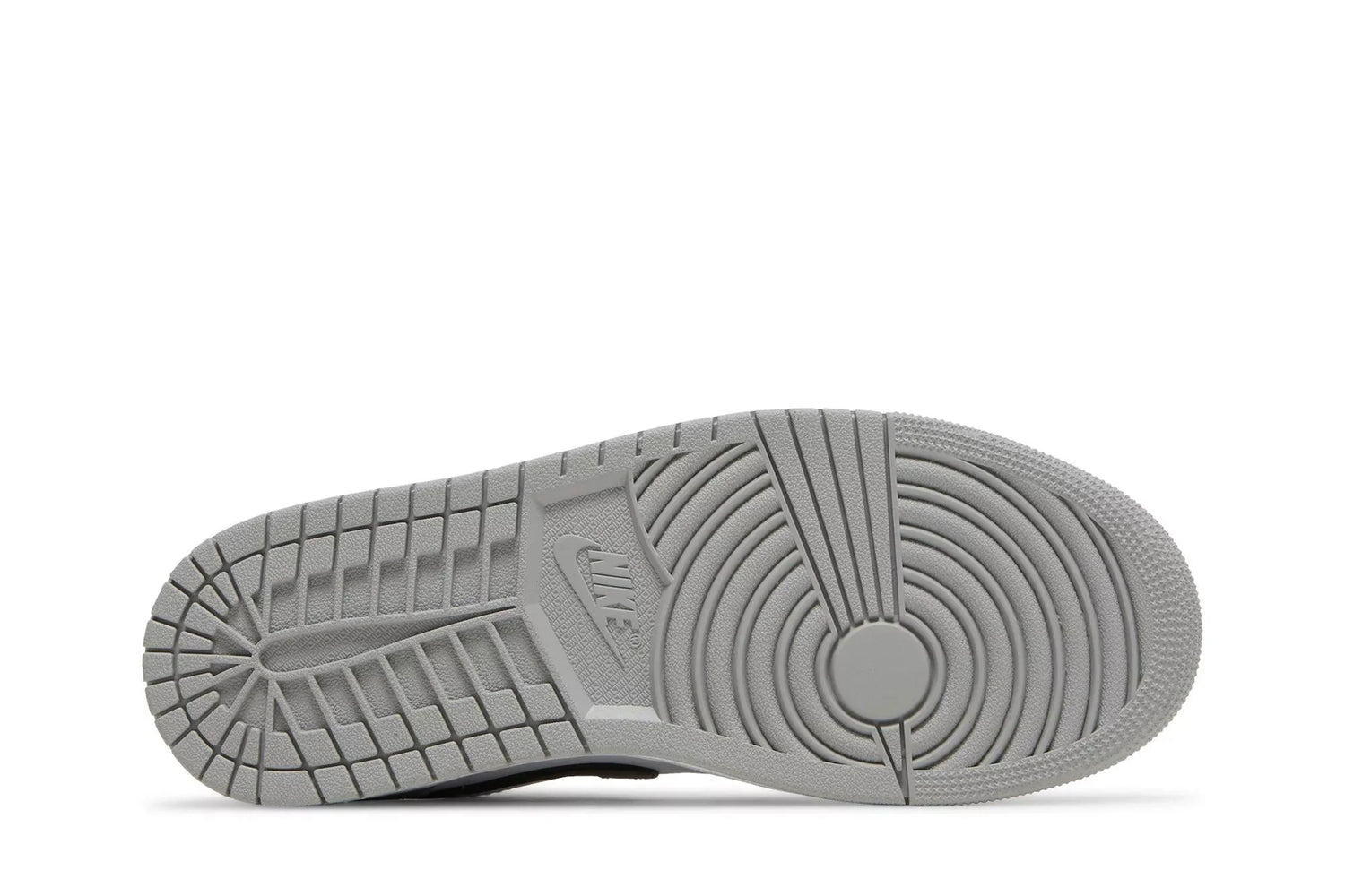 Tênis Nike Air Jordan 1 Low Smoke Grey Toe Cinza