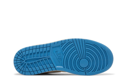 Tênis Nike Air Jordan 1 Low Vintage UNC Grey Azul