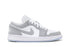 Tênis Nike Air Jordan 1 Low Wolf Grey Cinza