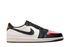 Tênis Nike Air Jordan 1 Low x Paris Saint Germain Sail Off Noir Preto