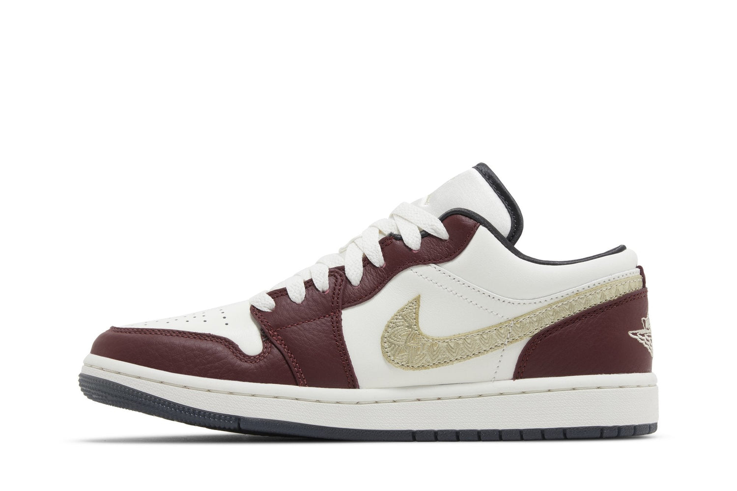 Tênis Nike Air Jordan 1 Low Year of Dragon 2024 Vinho