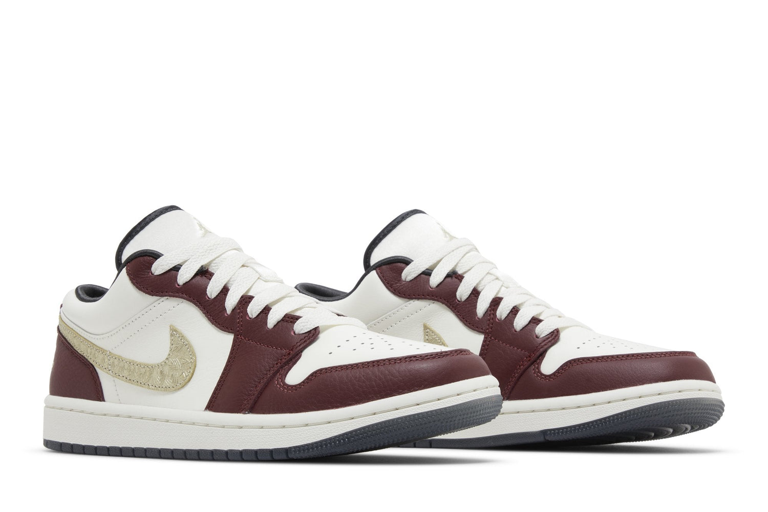 Tênis Nike Air Jordan 1 Low Year of Dragon 2024 Vinho