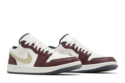 Tênis Nike Air Jordan 1 Low Year of Dragon 2024 Vinho