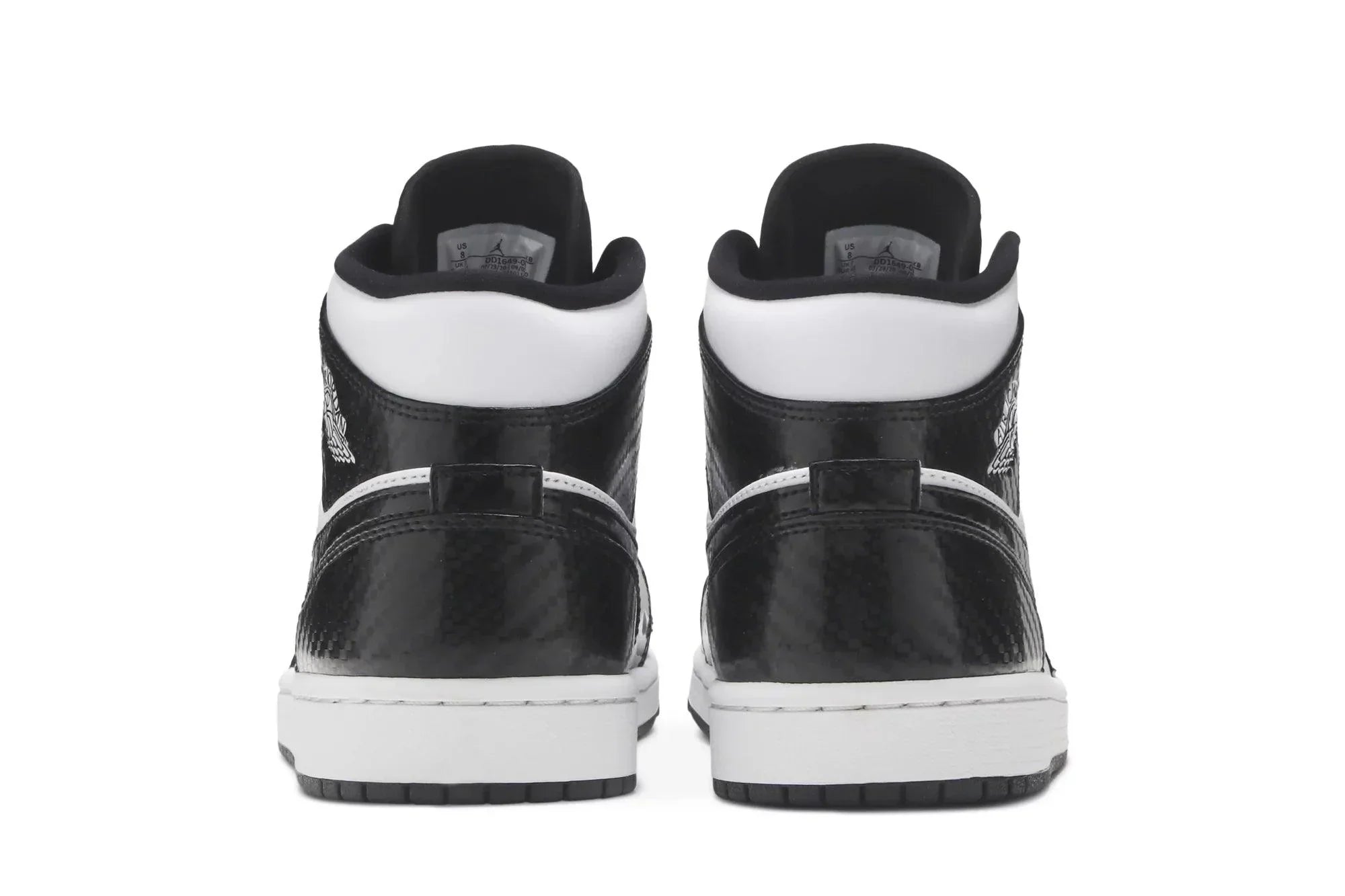 Air Jordan 1 Mid Carbon Fiber Preto
