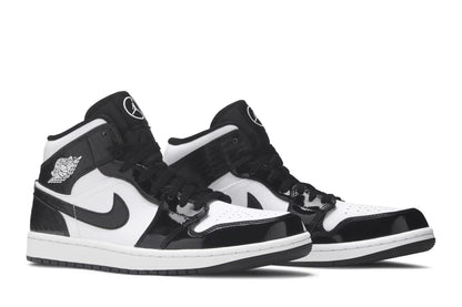 Tênis Nike Air Jordan 1 Mid Carbon Fiber Preto