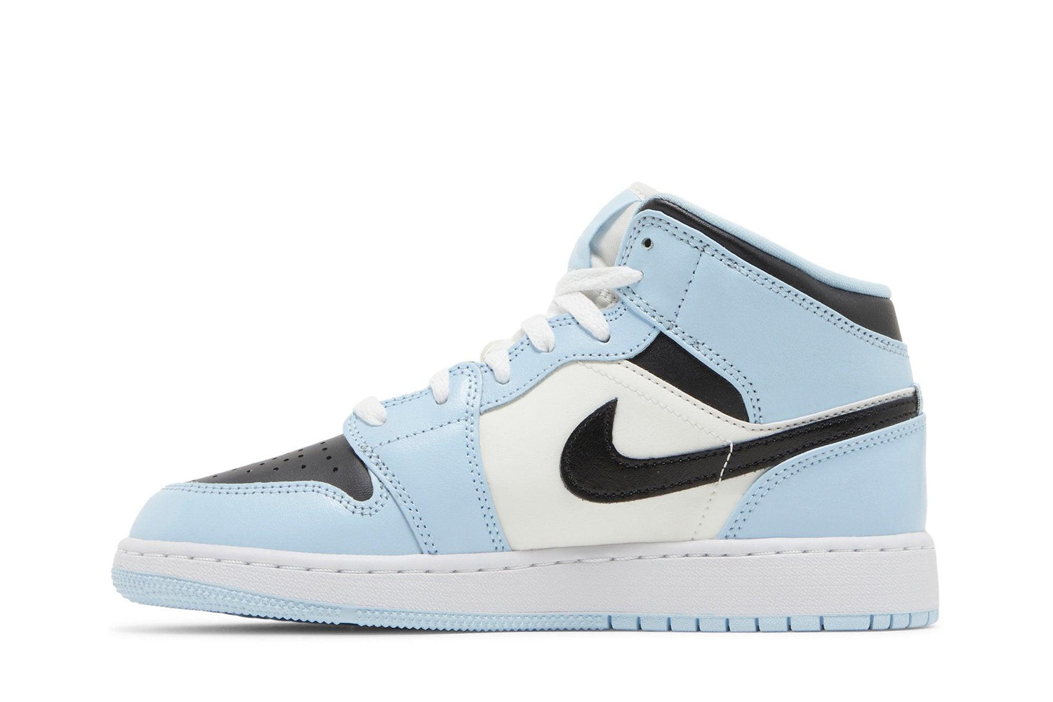 Tênis Nike Air Jordan 1 Mid Ice Blue Azul