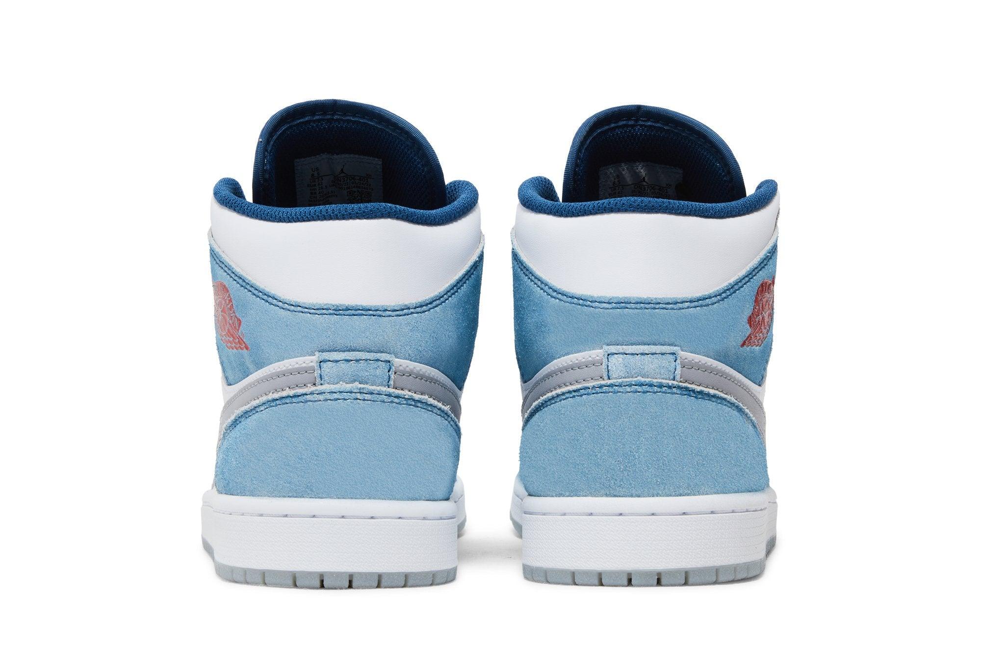 Tênis Nike Air Jordan 1 Mid SE French Blue Azul