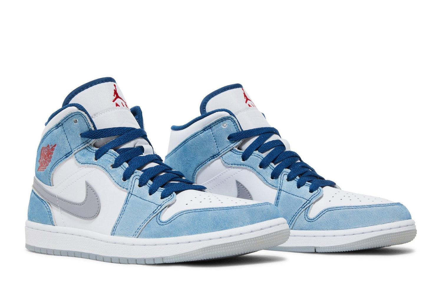 Tênis Nike Air Jordan 1 Mid SE French Blue Azul