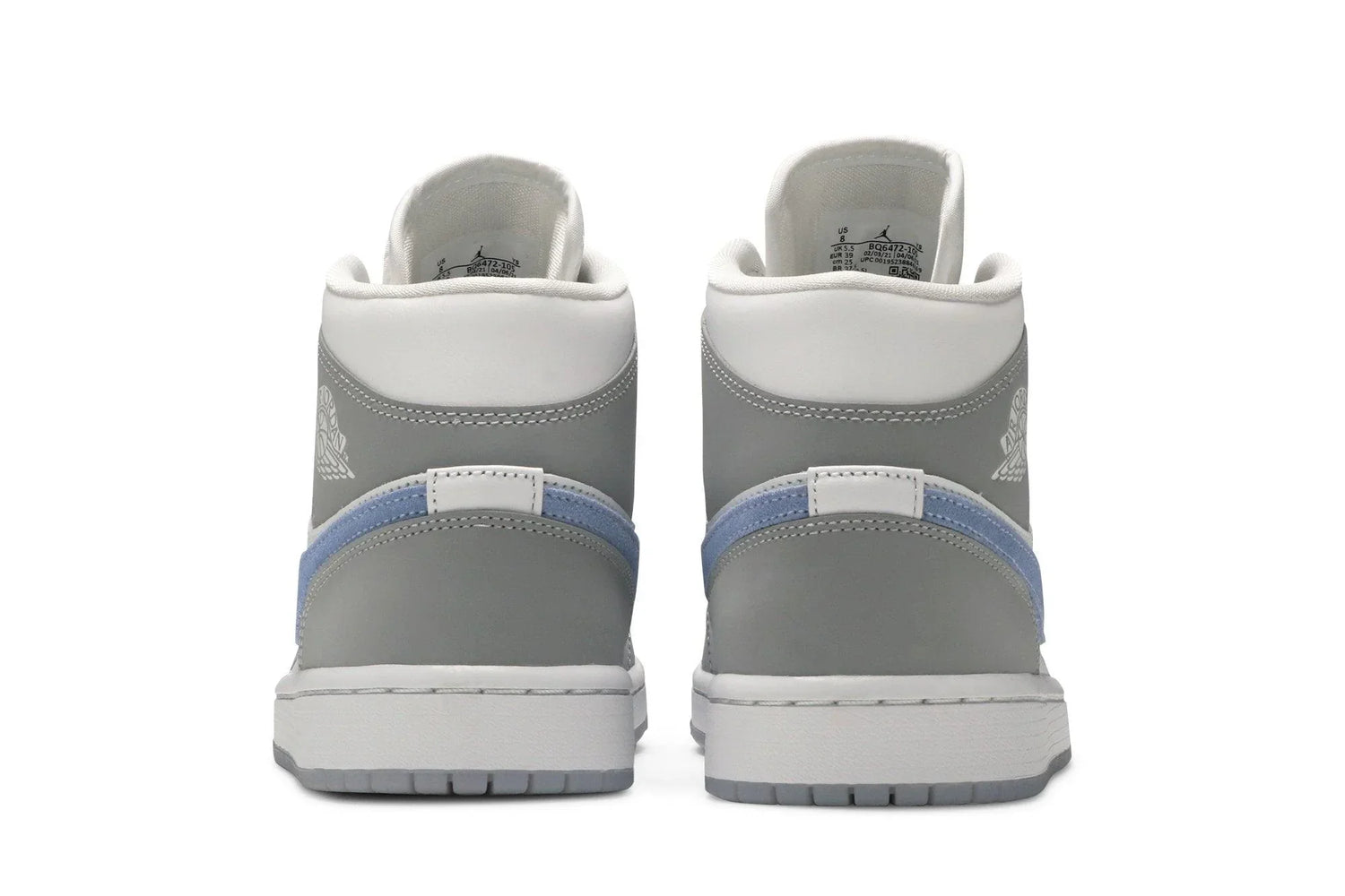 Air Jordan 1 Mid Wolf Grey Cinza