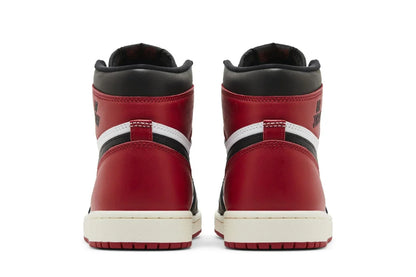 Air Jordan 1 Retro High OG Black Toe Reimagined Vermelho
