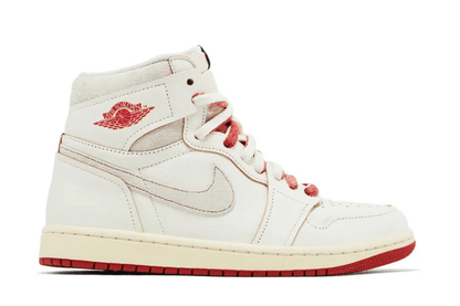 Tênis Nike Air Jordan 1 Retro High Rare Air Sail Cinnabar Bege