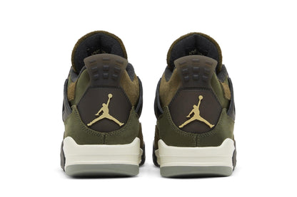 Tênis Nike Air Jordan 4 Craft Medium Olive Verde
