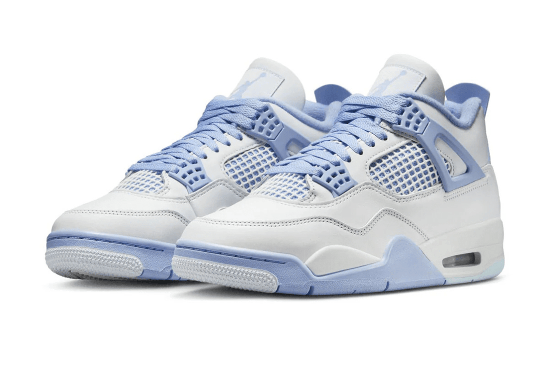 Tênis Nike Air Jordan 4 Retro Forget Me Not Azul