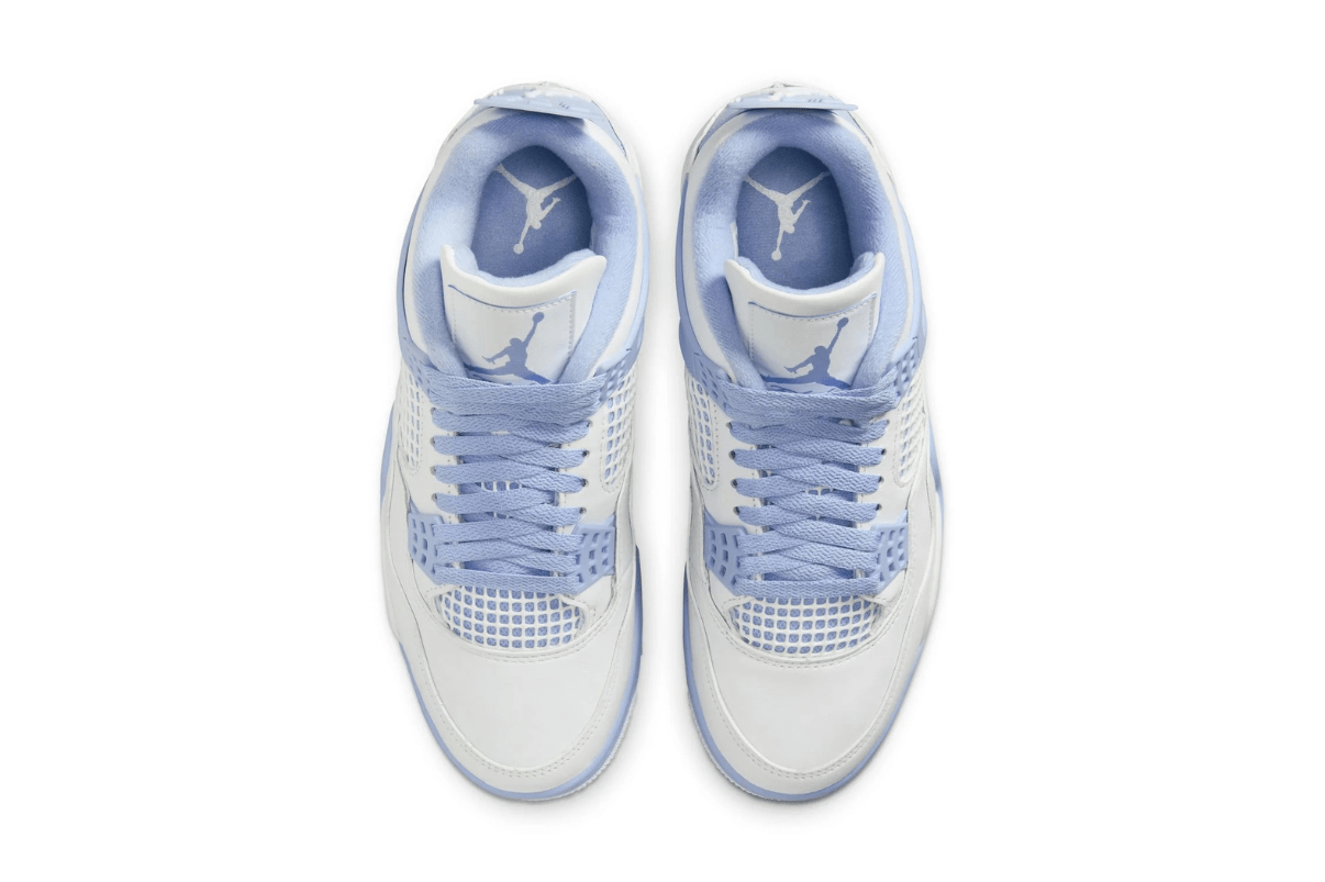 Tênis Nike Air Jordan 4 Retro Forget Me Not Azul