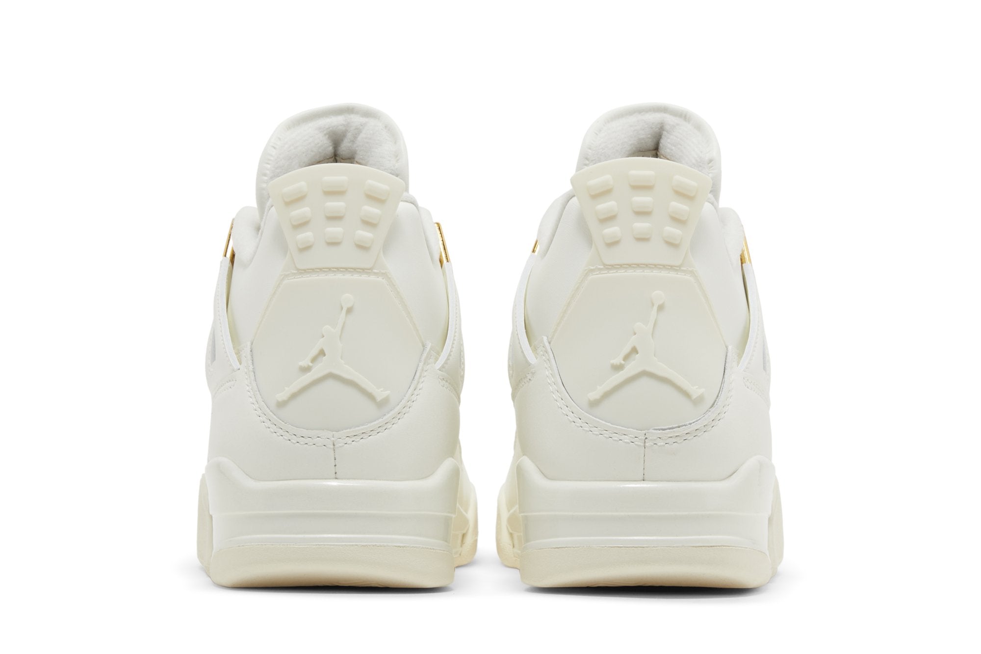 Tênis Nike Air Jordan 4 Retro Metallic Gold Branco