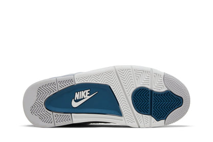 Tênis Nike Air Jordan 4 Retro Military Blue Branco