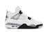 Tênis Nike Air Jordan 4 Retro OG Nike White Cement Couro Branco