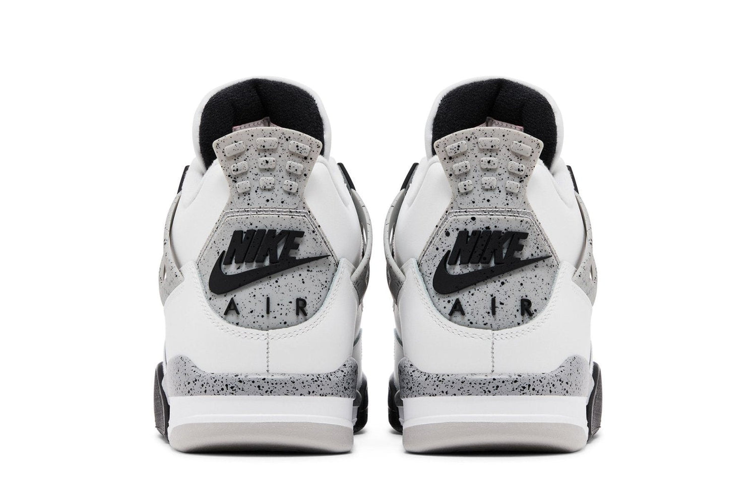 Tênis Nike Air Jordan 4 Retro OG Nike White Cement Couro Branco