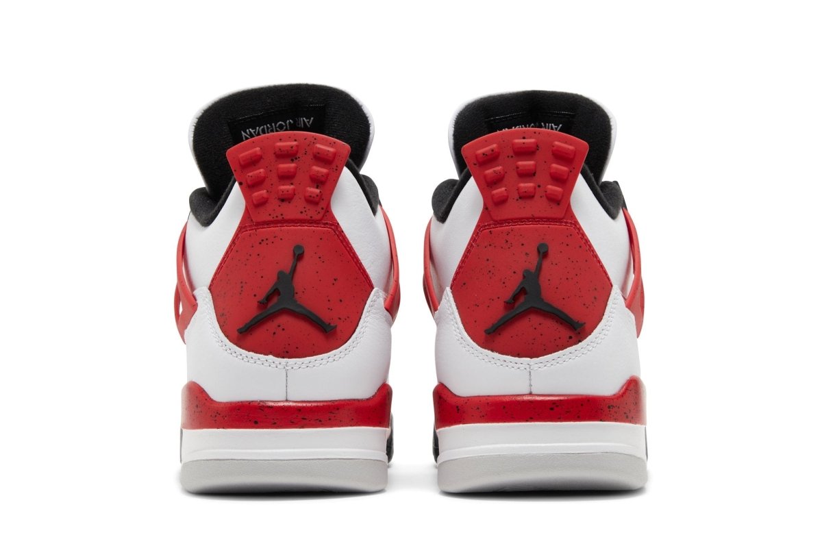 Tênis Nike Air Jordan 4 Retro Red Cement Branco