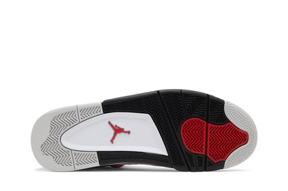 Tênis Nike Air Jordan 4 Retro Red Cement Branco