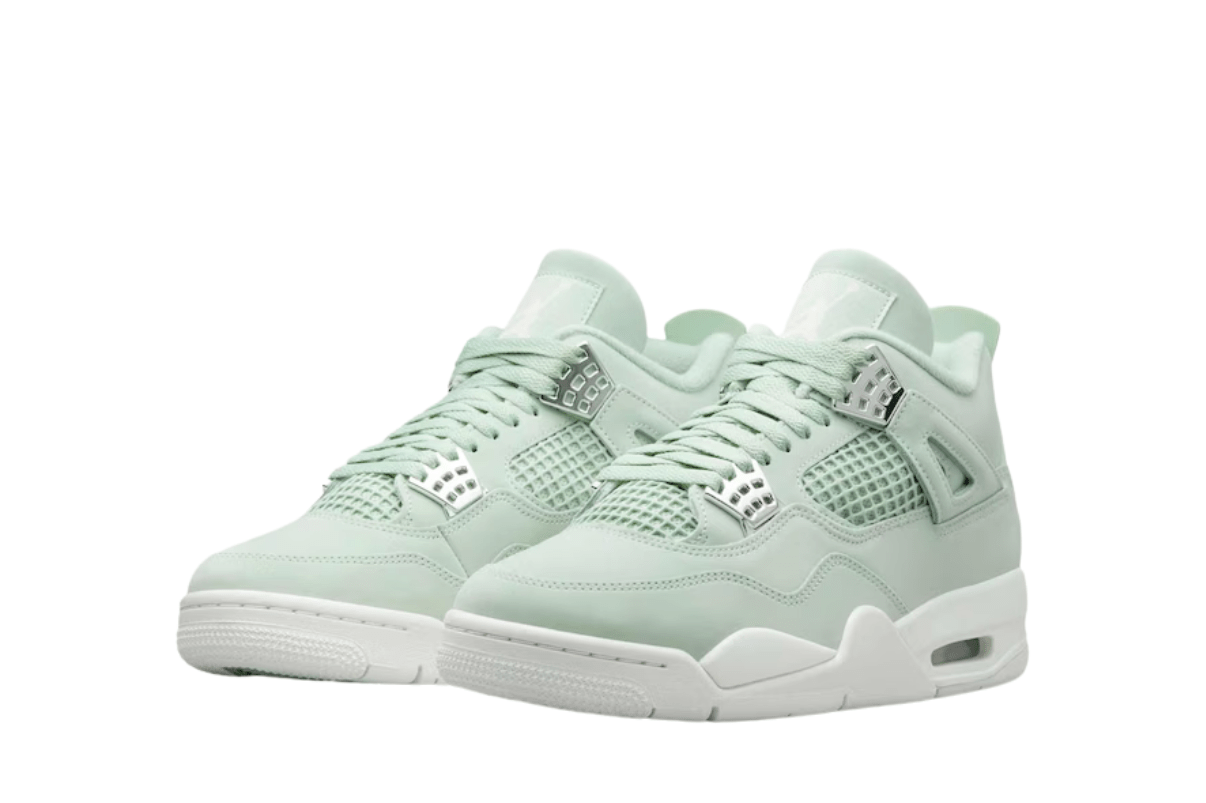 Tênis Nike Air Jordan 4 Retrô Seafoam Verde