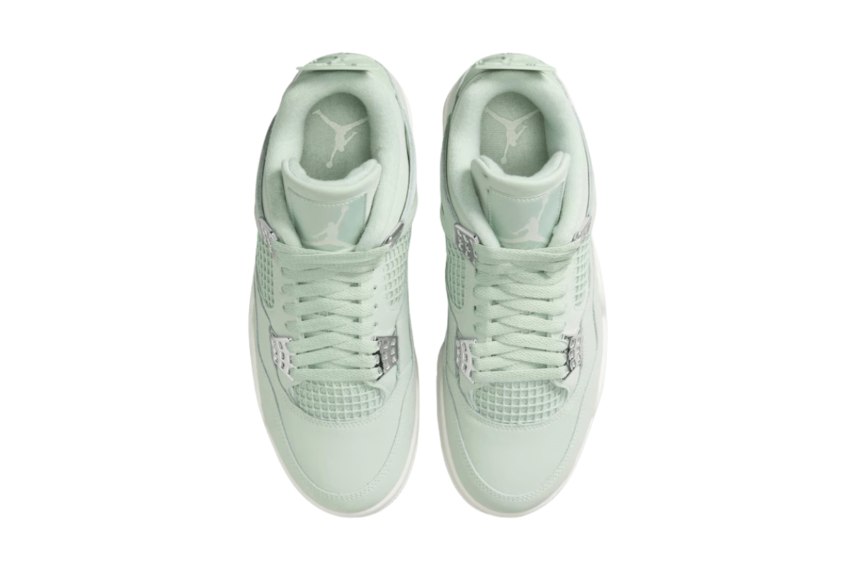 Tênis Nike Air Jordan 4 Retrô Seafoam Verde