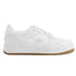 Tênis casual branco com sola marrom e logo em relevo, modelo Alo Yoga Recovery Mode.