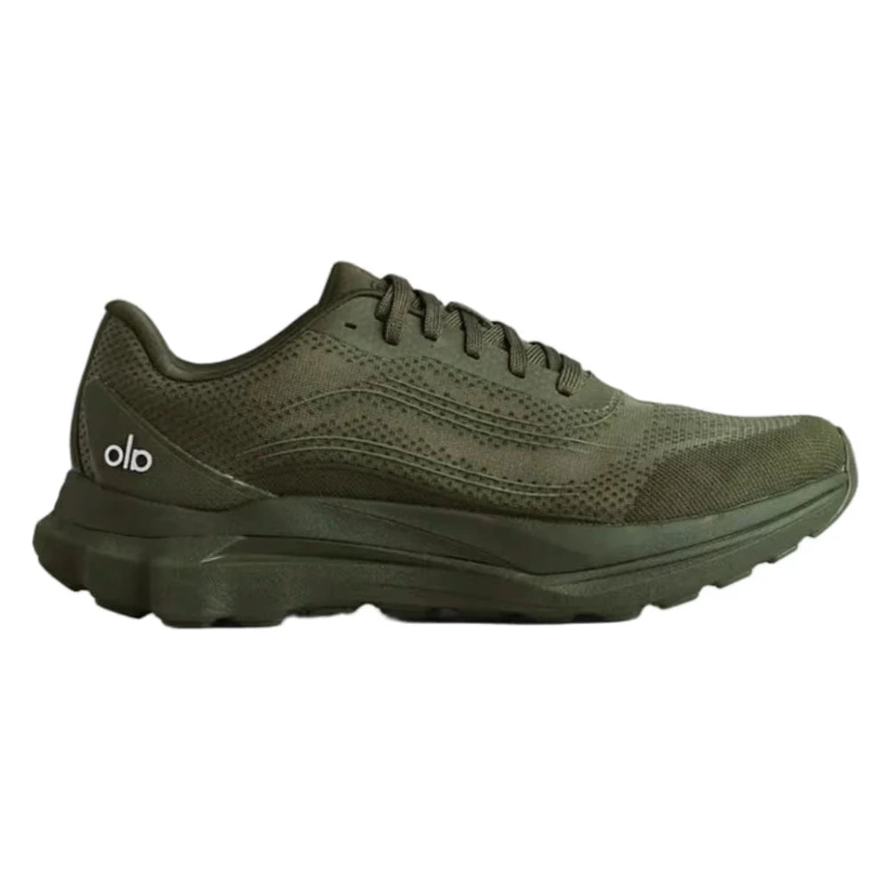 Tênis Alo Yoga Runner Verde Militar