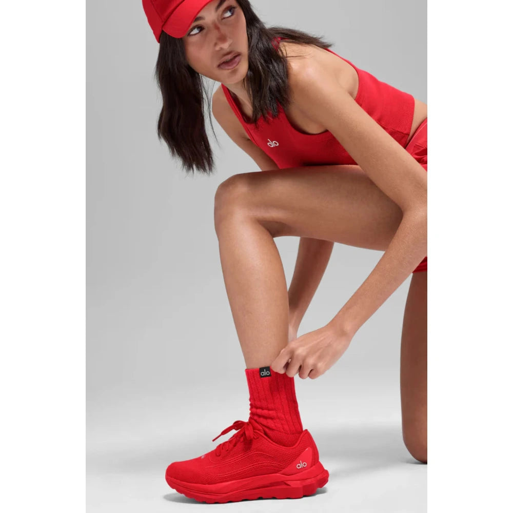 Tênis Alo Yoga Runner Vermelho - foto 5