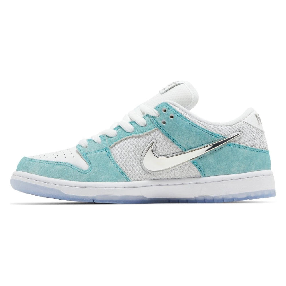 Tênis April Skateboards x Nike SB Dunk Low Turbo Green Azul - foto 2