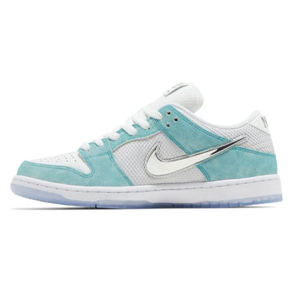 Tênis April Skateboards x Nike SB Dunk Low Turbo Green Azul - foto 2