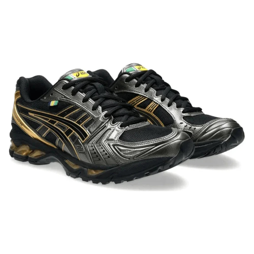 Tênis Asics Gel-Kayano 14 x Senna Black Gold Preto - foto 2